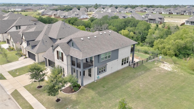 1411 Fishergate Dr, Forney, TX 75126 - aerial view of residential area