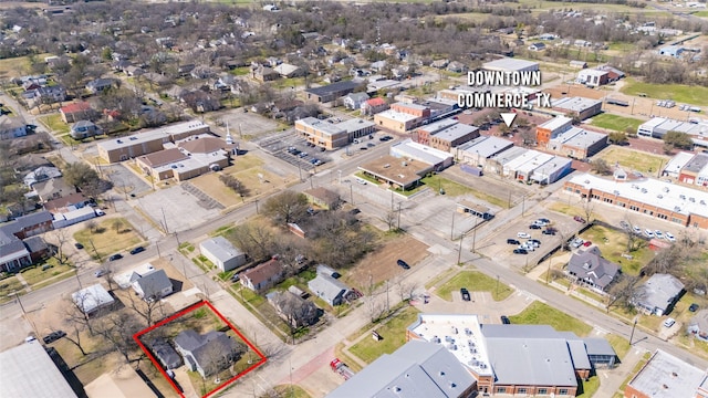 bird's eye view featuring a residential view