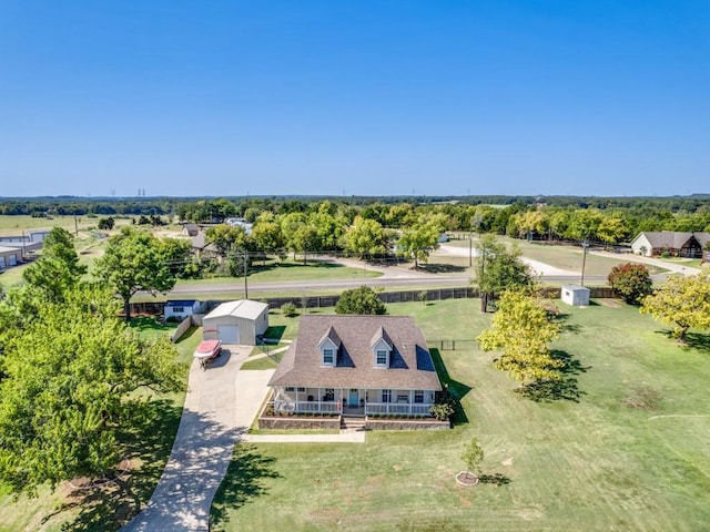 206 Cocopa Dr, Lake Kiowa, TX 76240 - view from above of property