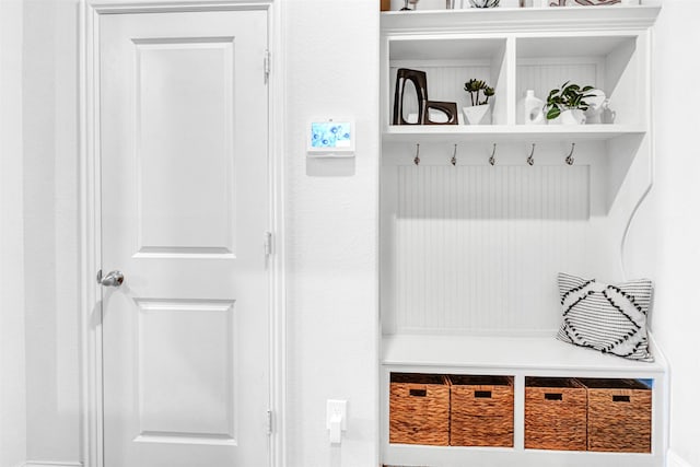 view of mudroom