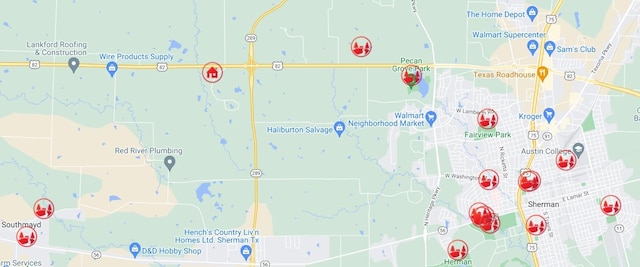 map location