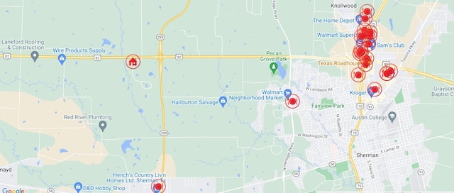 map location