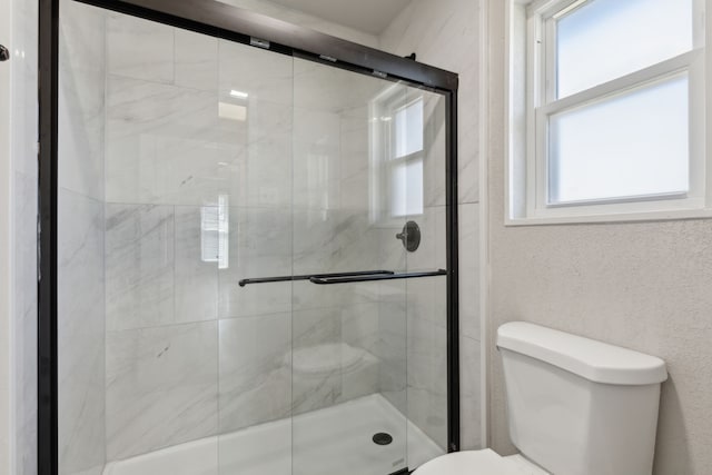 4018 Tobin Trl, Rowlett, TX 75088 - bathroom featuring toilet and a shower stall