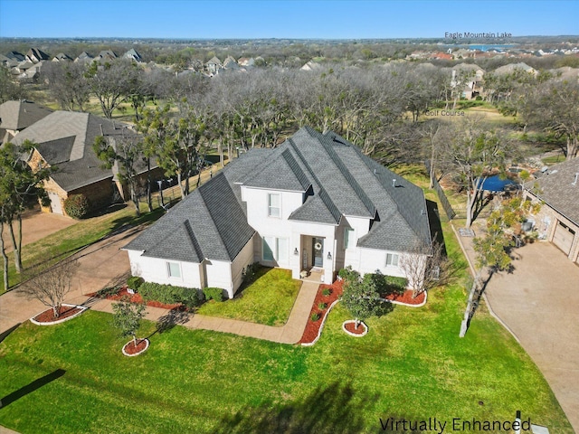 12265 Indian Creek Dr, Fort Worth, TX 76179 - birds eye view of property
