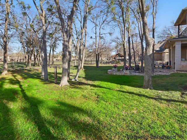 12265 Indian Creek Dr, Fort Worth, TX 76179 - view of yard with a patio area