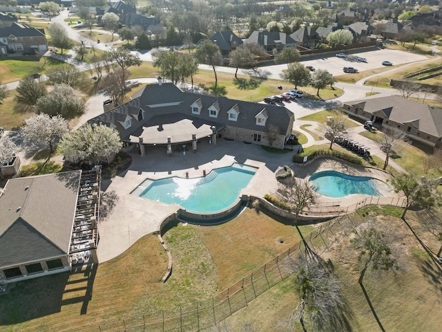 12265 Indian Creek Dr, Fort Worth, TX 76179 - drone / aerial view with a residential view