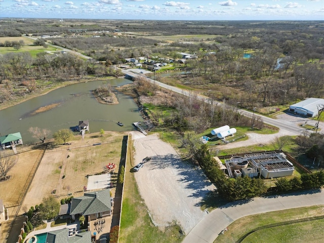 12265 Indian Creek Dr, Fort Worth, TX 76179 - bird's eye view featuring a water view