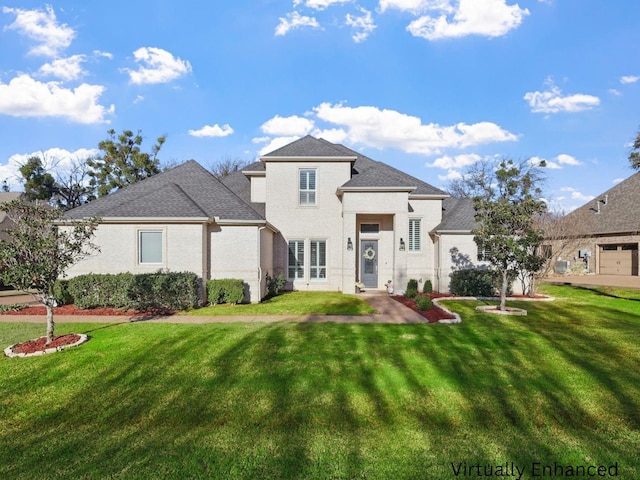 12265 Indian Creek Dr, Fort Worth, TX 76179 - view of front of home with a front lawn