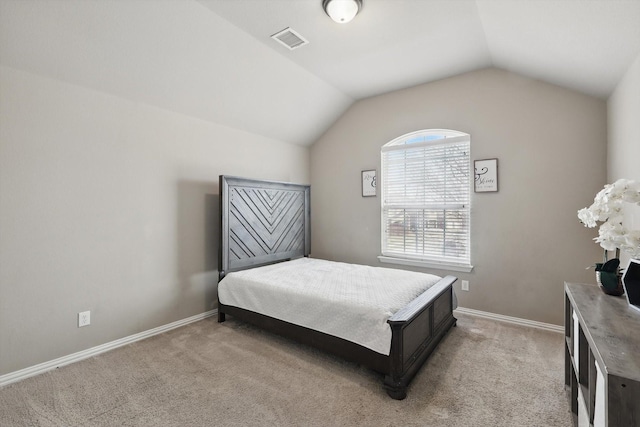 9645 Salvia Dr, Fort Worth, TX 76177 - bedroom featuring light carpet and lofted ceiling