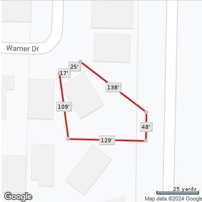 630 Warner Dr, Anna, TX 75409 - map / location of property area