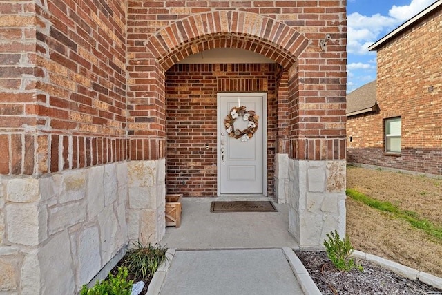 815 Cormorant St, Princeton, TX 75407 - view of exterior entry with brick siding