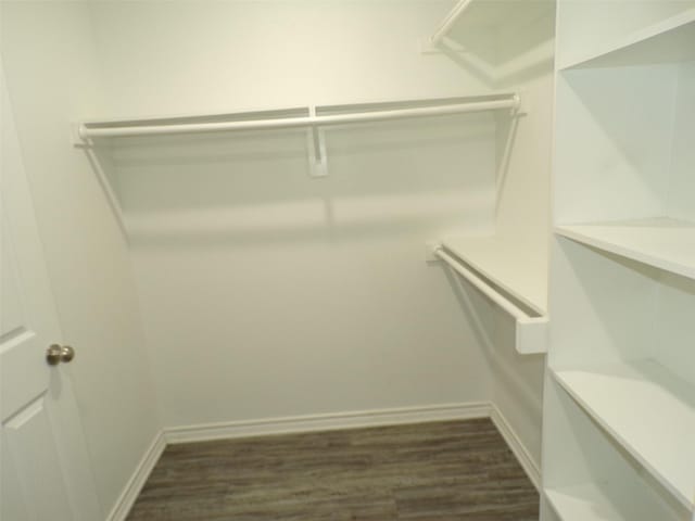 18287 County Road 4001, Mabank, TX 75147 - walk in closet with dark wood-style floors