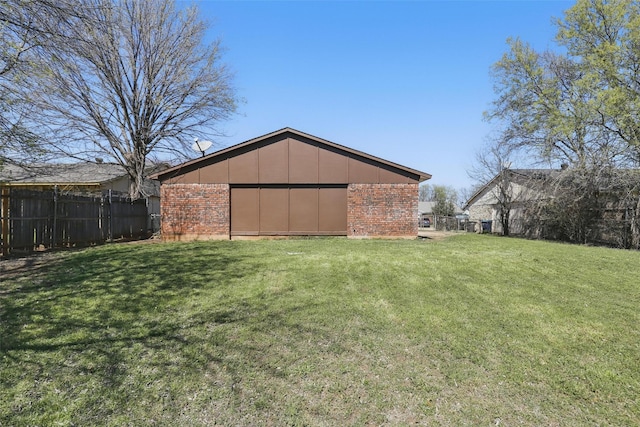 1329 Steinburg Ln, Fort Worth, TX 76134 - view of outbuilding featuring an outdoor structure and fence