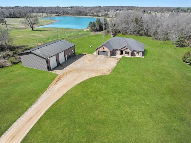 6820 US Highway 82 W, Brookston, TX 75421 - aerial view with a water view