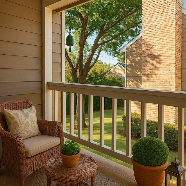 8600 Coppertowne Ln Unit 303C, Dallas, TX 75243 - view of balcony