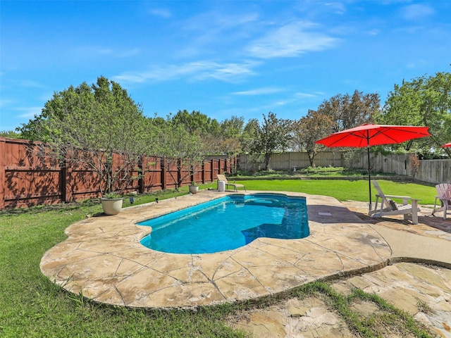 2905 Cabot Ln, Mckinney, TX 75072 - view of pool with a patio