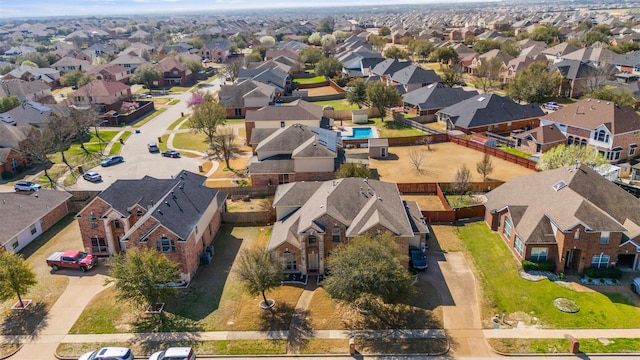 1124 Ginger Trl, Desoto, TX 75115 - drone / aerial view with a residential view