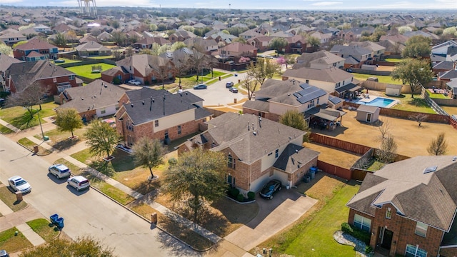 1124 Ginger Trl, Desoto, TX 75115 - drone / aerial view featuring a residential view