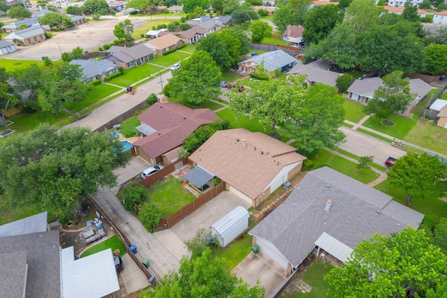 1318 Westpark Dr, Garland, TX 75040 - aerial perspective of suburban area