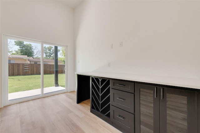 4515 Eutopia St, Greenville, TX 75401 - bar with light wood finished floors