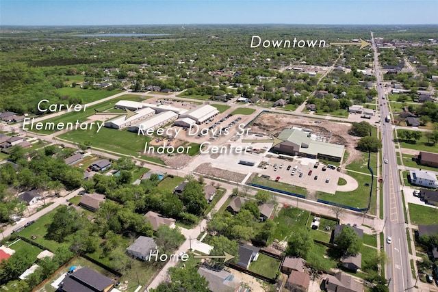 4515 Eutopia St, Greenville, TX 75401 - aerial view