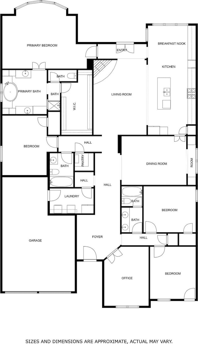 741 Butchart Dr, Prosper, TX 75078 - floor plan / room layout