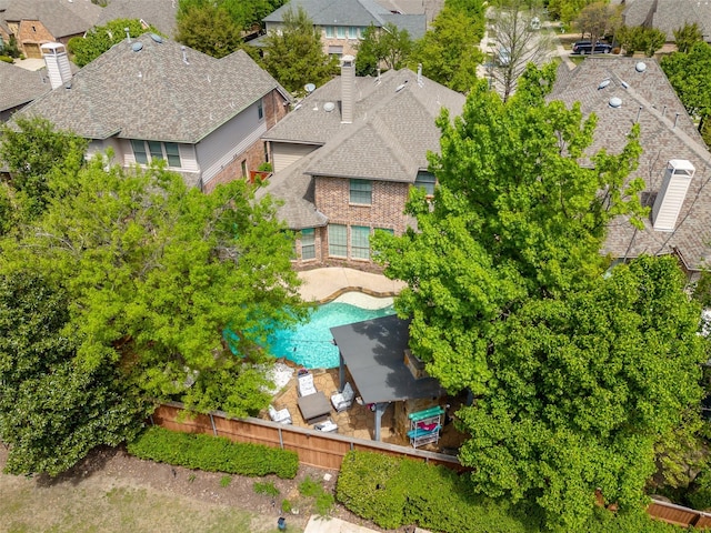 7601 Glenwood Springs Ln, Mckinney, TX 75070 - bird's eye view featuring a residential view