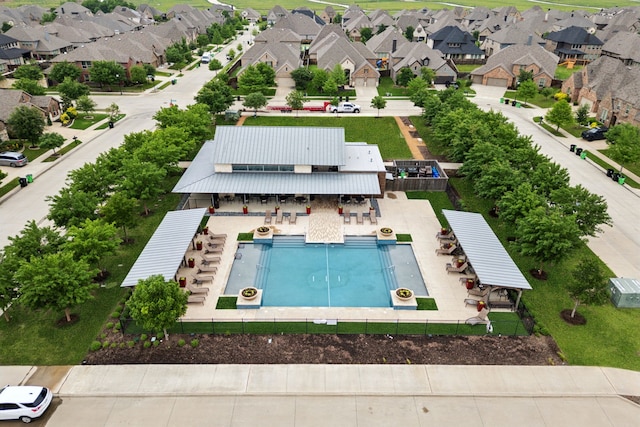 1605 Tahoe Trl, Prosper, TX 75078 - bird's eye view with a residential view
