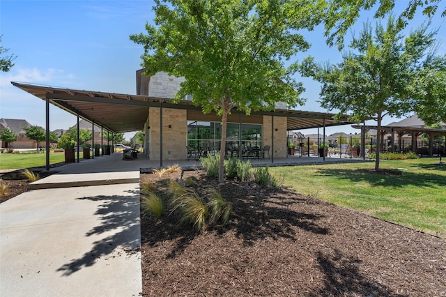 1605 Tahoe Trl, Prosper, TX 75078 - view of home's community featuring a yard