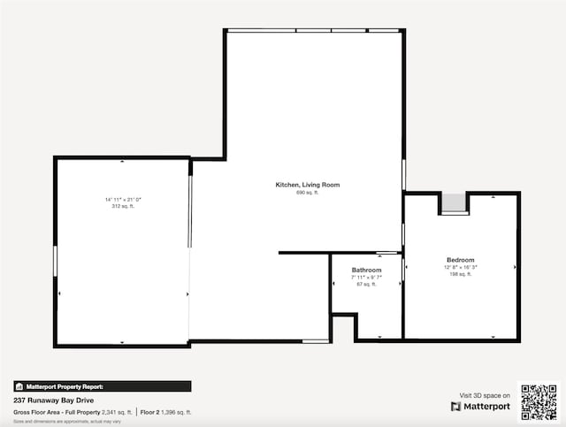 237 Runaway Bay Dr, Runaway Bay, TX 76426 - plan