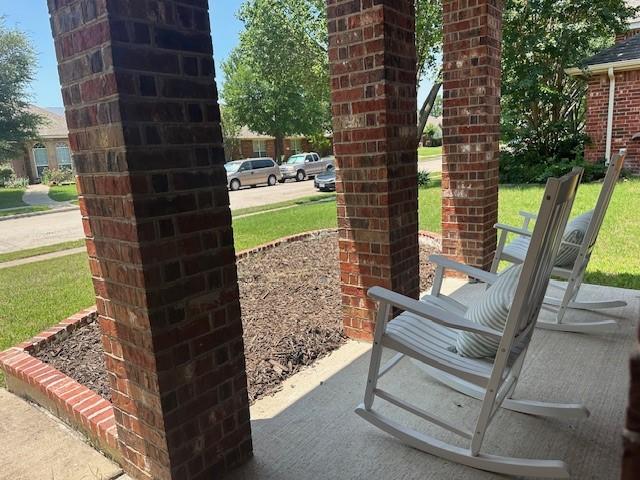 1615 Summerfield Dr, Allen, TX 75002 - view of patio / terrace