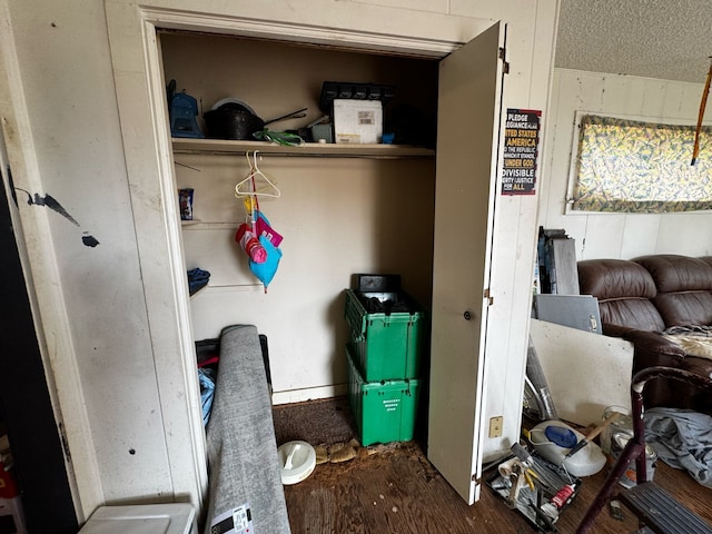 view of closet