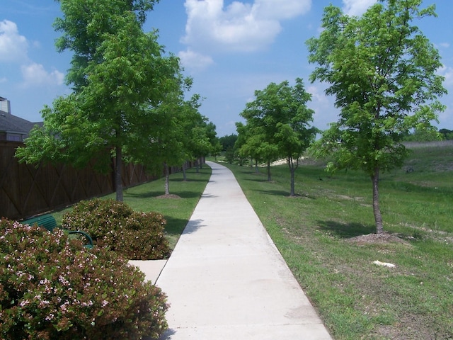 9032 Weepy Hollow Trl, Fort Worth, TX 76179 - view of home's community with a yard