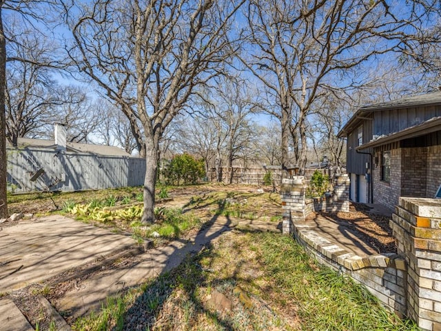 1805 Jamaica Ln, Sherman, TX 75092 - view of yard with a patio area and fence