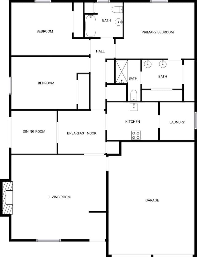 925 Old Mill Cir, Irving, TX 75061 - view of layout