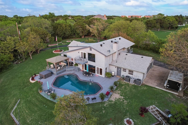 drone / aerial view