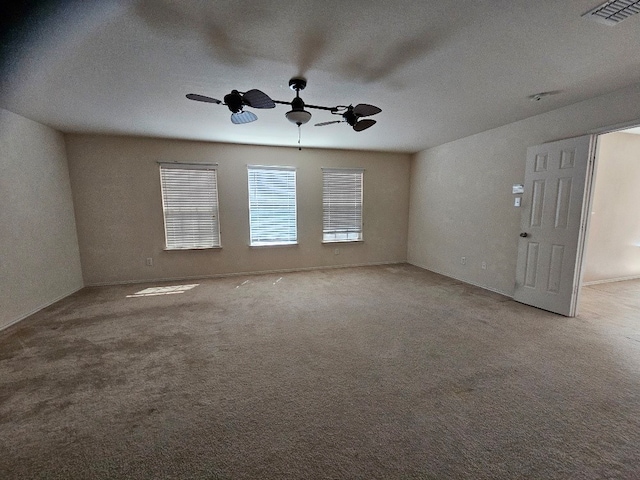 1416 Connie St, Burleson, TX 76028 - carpeted spare room with ceiling fan and visible vents
