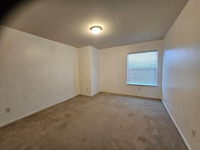 1416 Connie St, Burleson, TX 76028 - unfurnished room with a textured ceiling, carpet, and baseboards