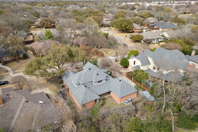 birds eye view of property featuring a residential view