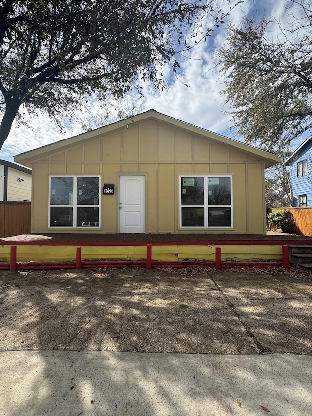3023 Arizona, Dallas, TX 75216 - exterior space with fence and board and batten siding
