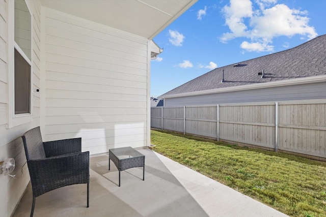1417 Horizon Way, Northlake, TX 76247 - view of patio / terrace featuring fence