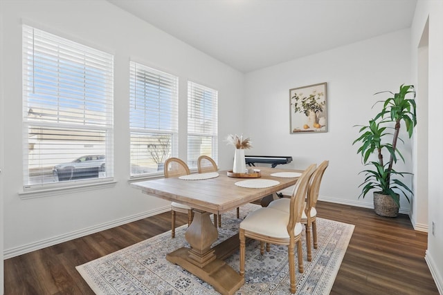 1417 Horizon Way, Northlake, TX 76247 - dining room featuring baseboards and wood finished floors