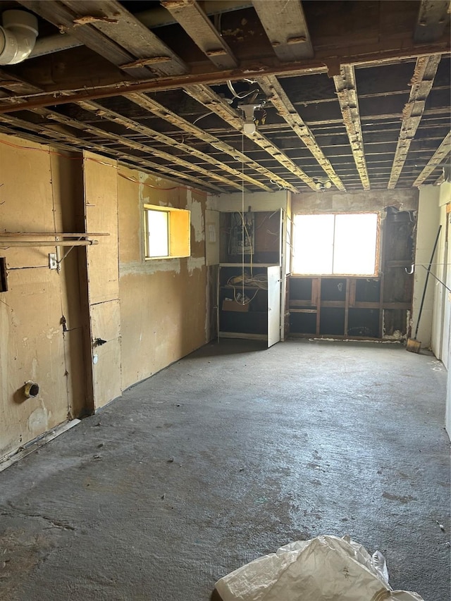 miscellaneous room with a wealth of natural light
