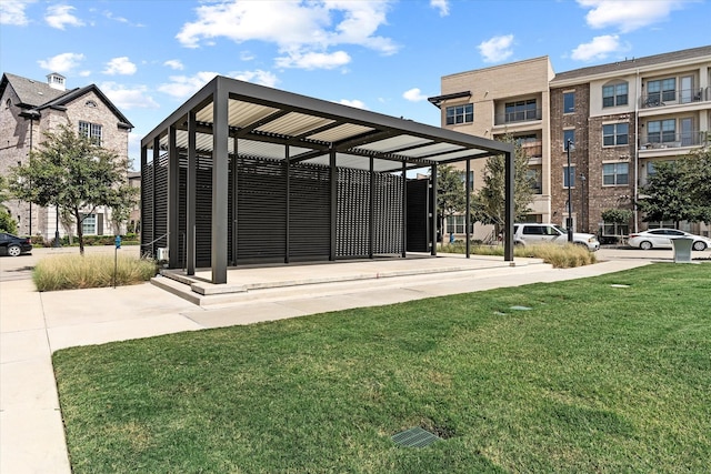 surrounding community featuring a yard