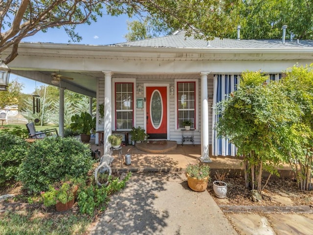 932 Williams St, Rockwall, TX 75087 - view of exterior entry with covered porch