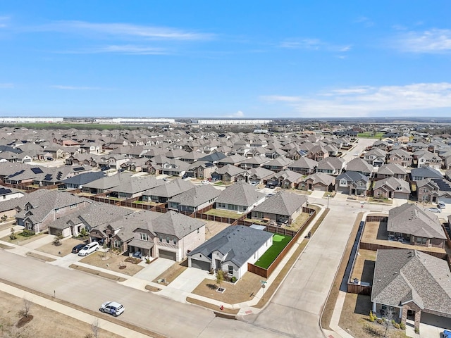 birds eye view of property featuring a residential view