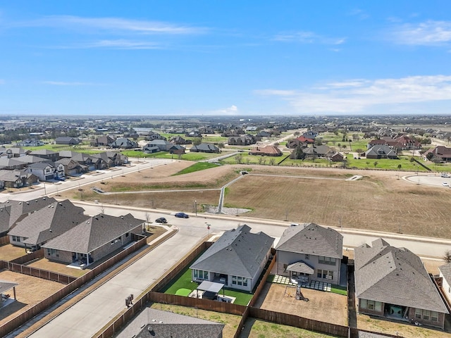 birds eye view of property featuring a residential view