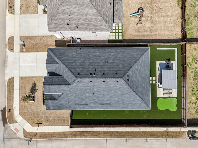 drone / aerial view