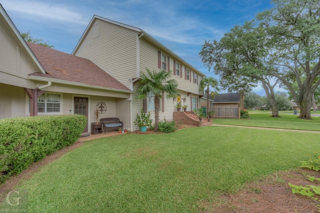 221 Summit Dr, Bossier City, LA 71111 - view of yard
