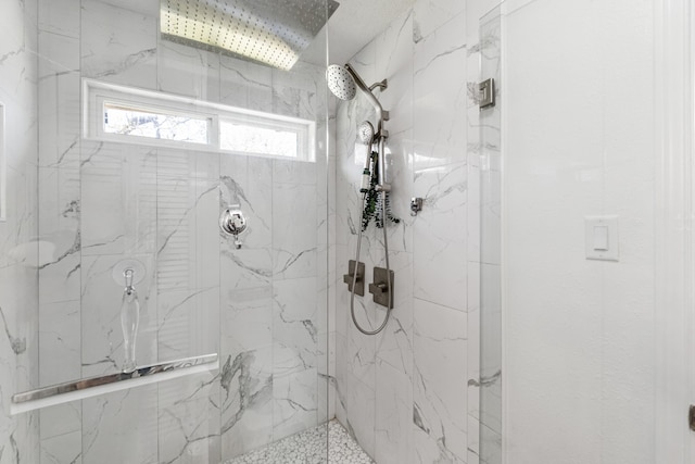 18341 Shore Dr, Kemp, TX 75143 - bathroom with a marble finish shower